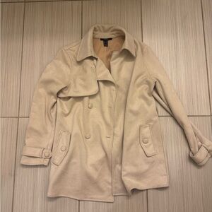 Forever 21 Light Beige Trench Coat